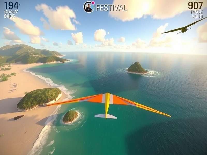 Goa Glider Champion festival event screenshot